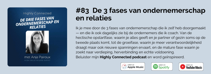 Podcast | De Drie Fases van Ondernemerschap en Relaties